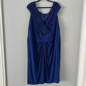 Tadashi Shoji Cobalt Cocktail Dress